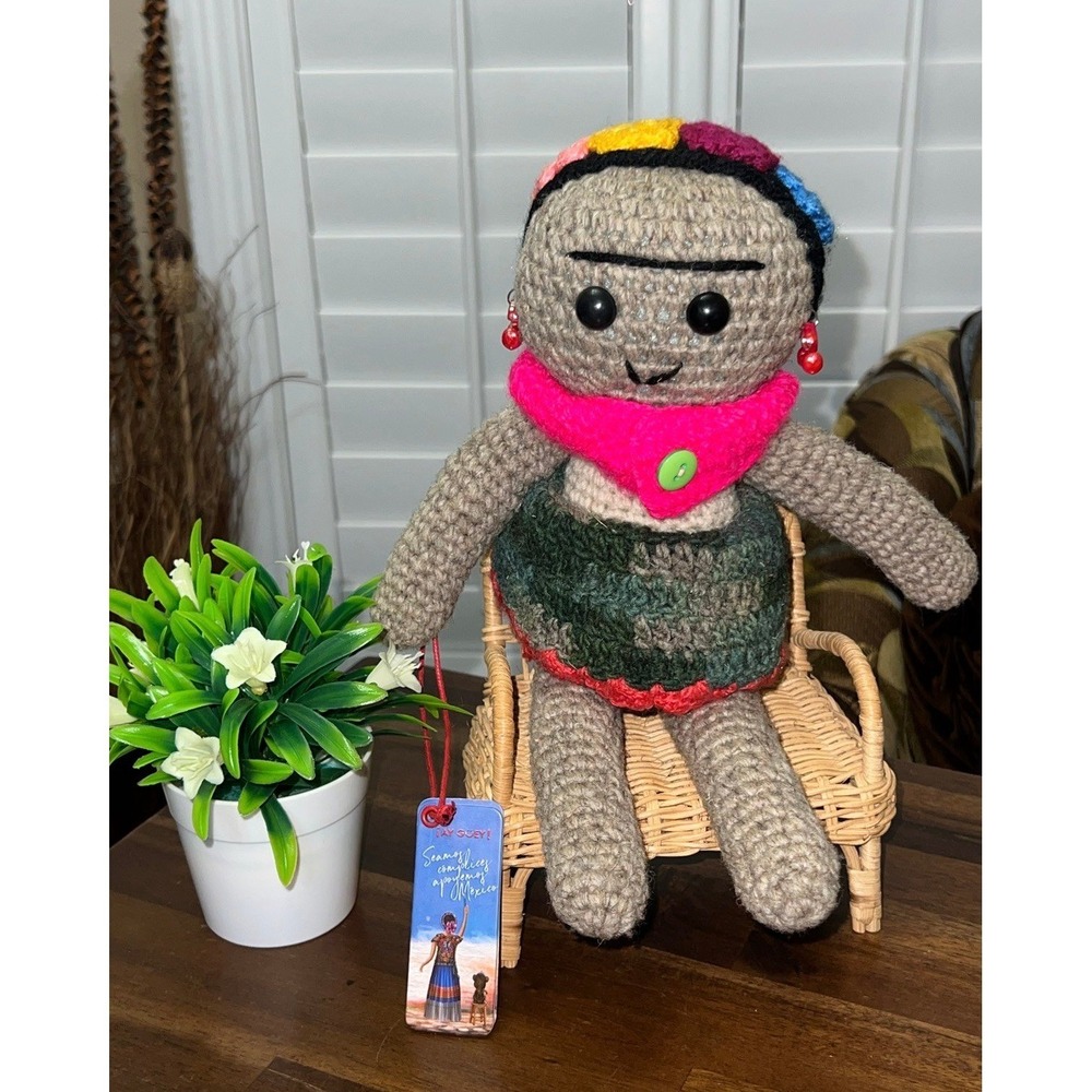 Frida Kahlo crochet‎ Doll Stuffed Toy